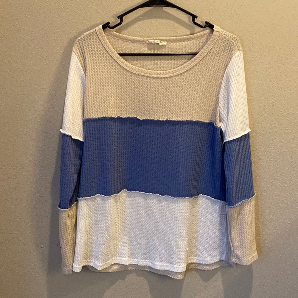 Colorblock Thermal Top